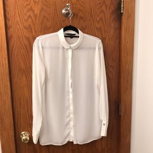 White Long Tall Sally Blouse - US 10 - NWOT